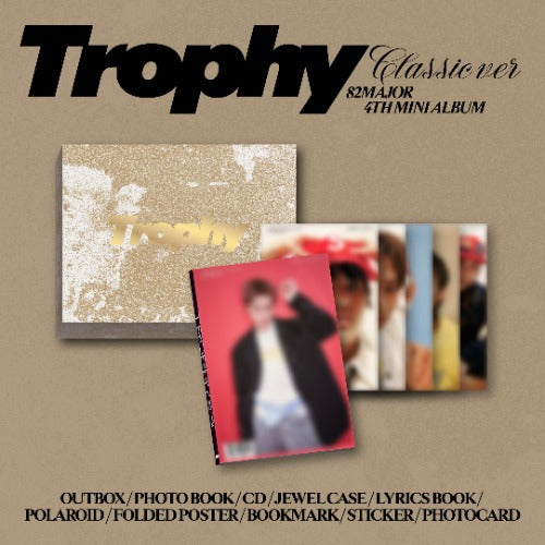 82MAJOR 4th Mini Album 'Trophy' (Classic Ver.)