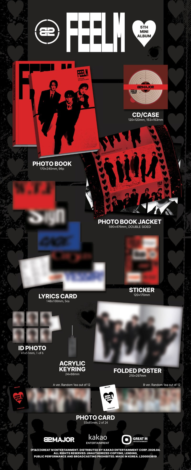 82MAJOR 5th Mini Album 'FEELM'