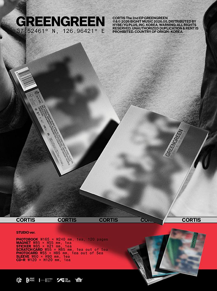 [PREORDER] CORTIS 2nd Mini Album 'GREENGREEN'