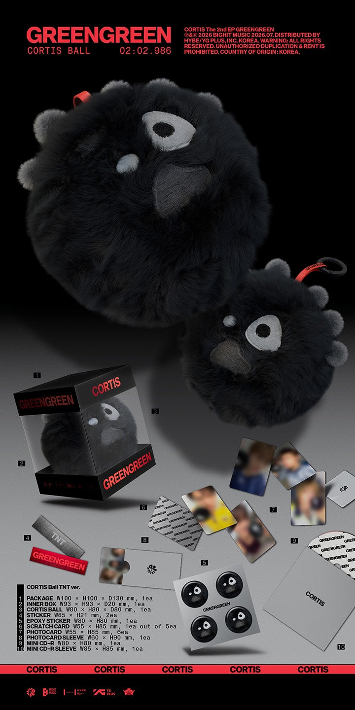[PREORDER] CORTIS 2nd Mini Album 'GREENGREEN' (CORTIS Ball Ver.)