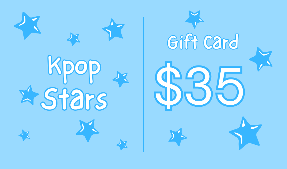 Kpop Stars Gift Card