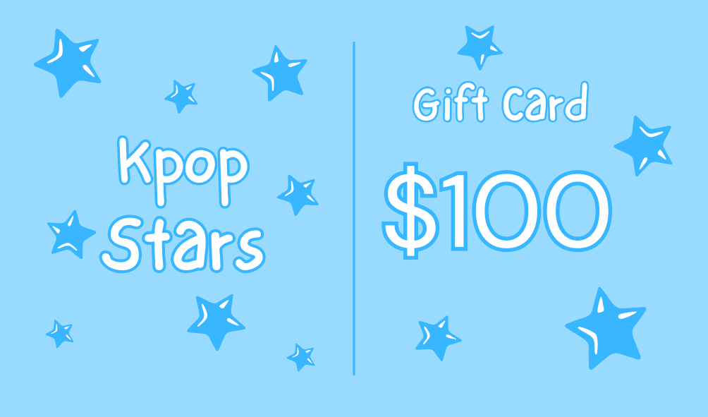 Kpop Stars Gift Card