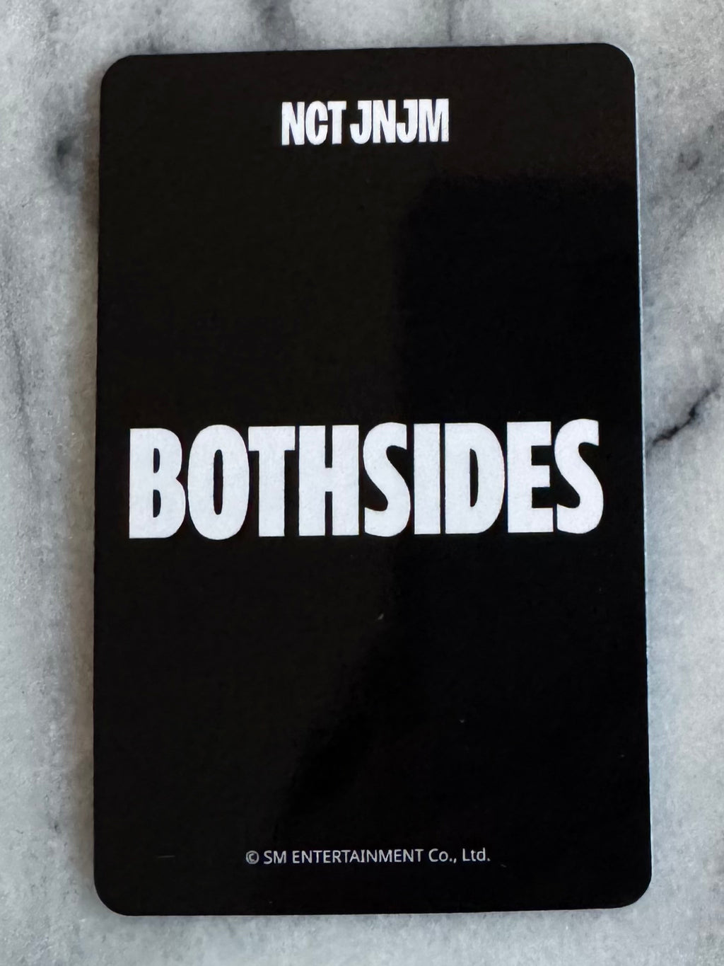 NCT JNJM ‘BOTHSIDES’ Official POB PHOTOCARD