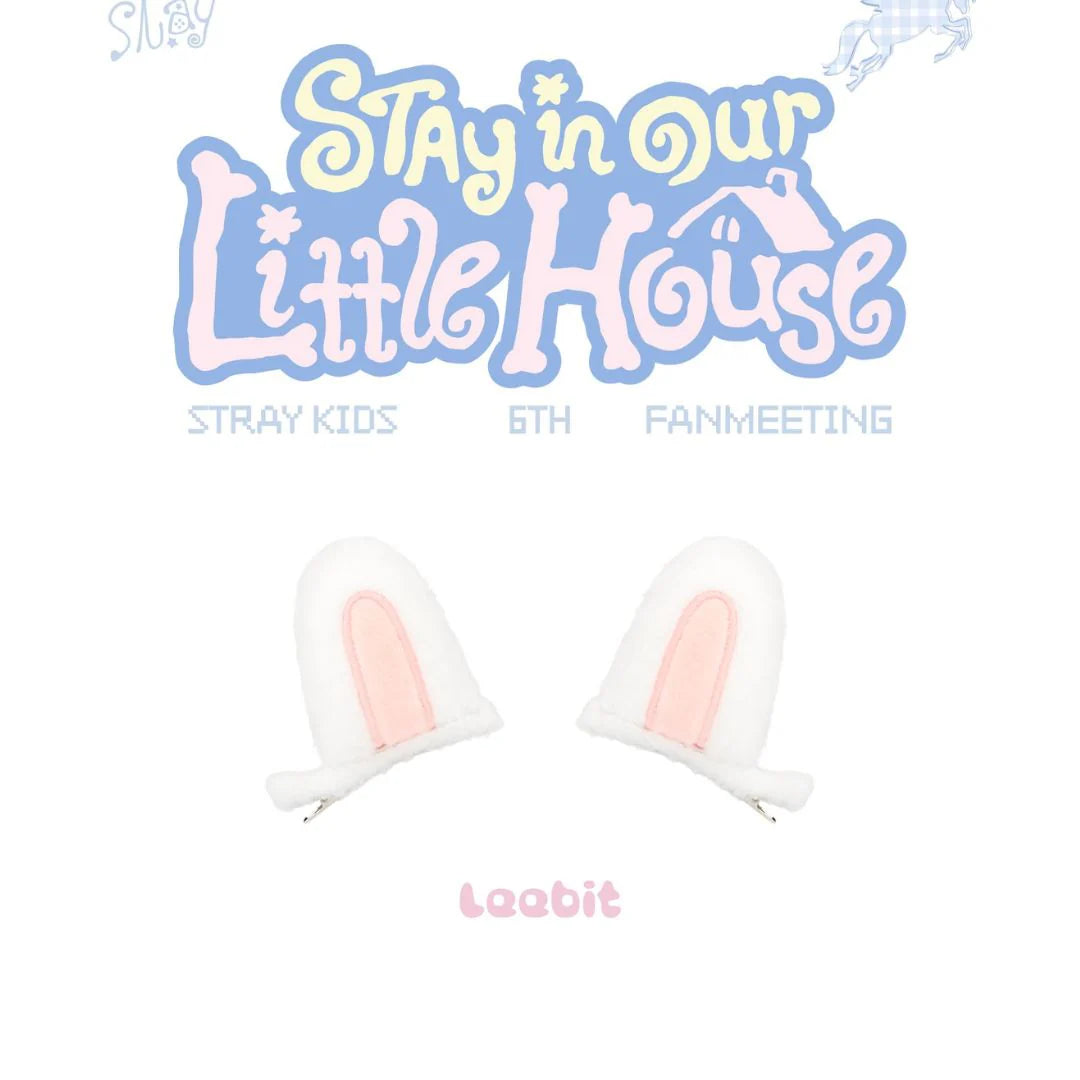 Stray Kids 6th Fanmeeting ‘STAY in Our Little House’ Official MD - SKZOO Plush Hair Pin