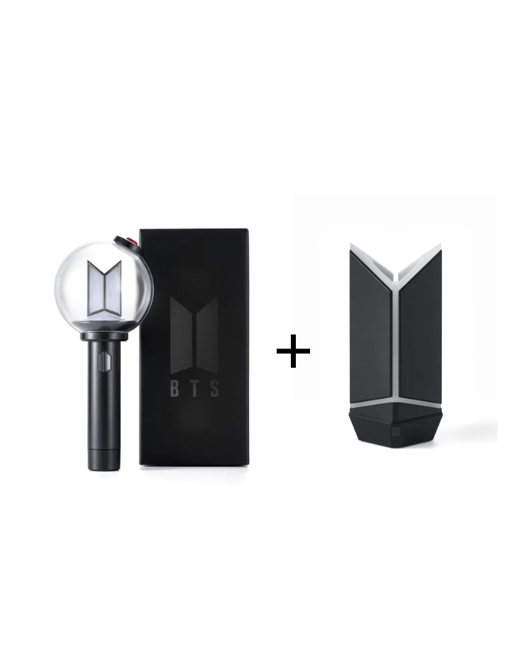 BTS OFFICIAL LIGHT STICK VER.4 + CRADLE