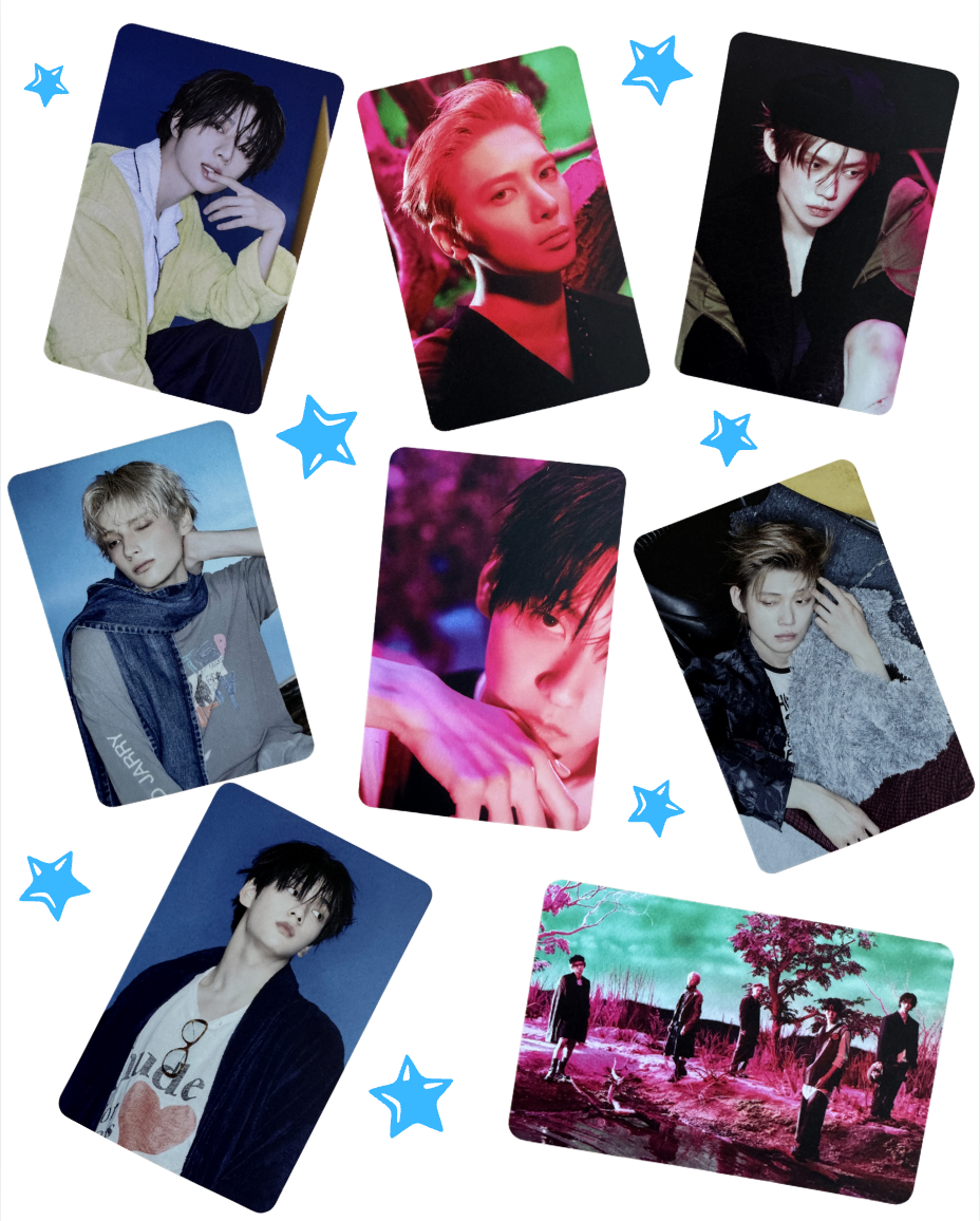 Official TOMORROW X TOGETHER '7TH YEAR : 가시덤불에 잠시 바람이 멈췄을 때' POB Limited Photocards