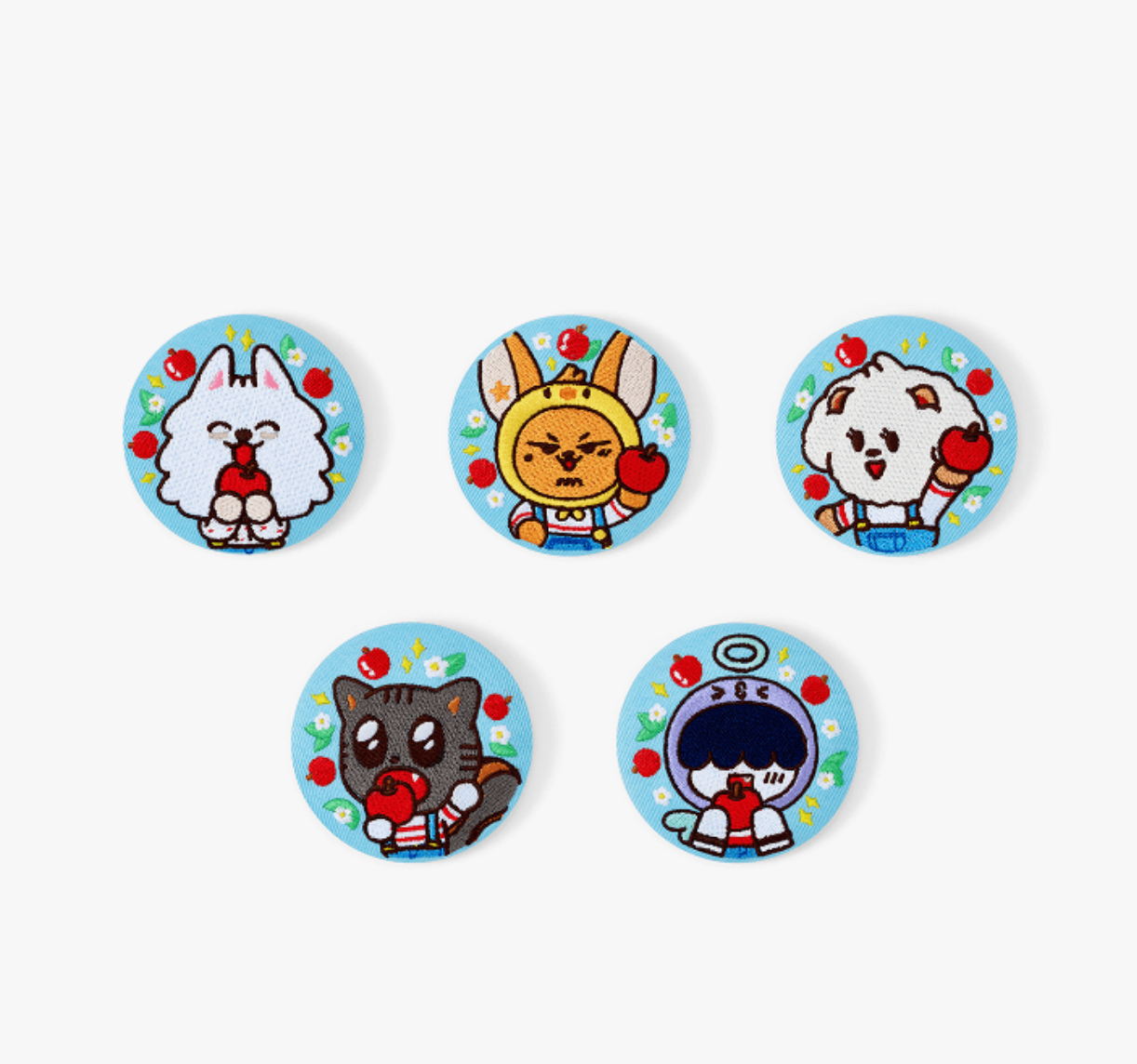 TOMORROW X TOGETHER PPULBATU <Hey! APPUL> Official MD - Embroidery Can Badge