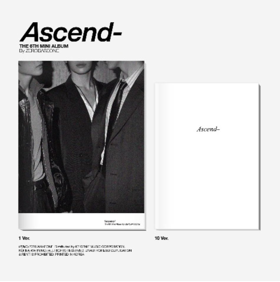 ZEROBASEONE 6th Mini Album 'Ascend-'