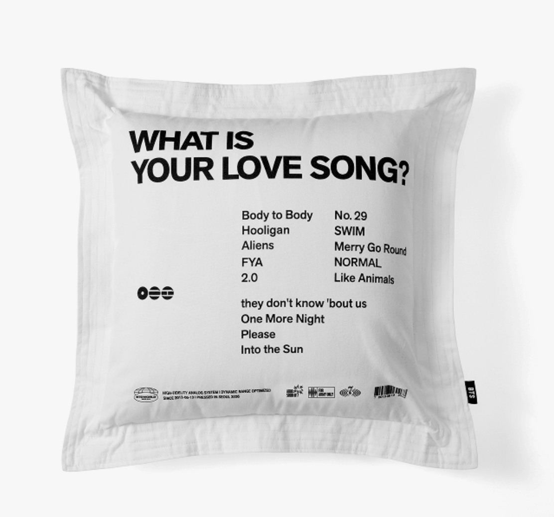 [PREORDER] BTS 'ARIRANG' Official MD Drop 2 - Cushion (TRACKLIST)