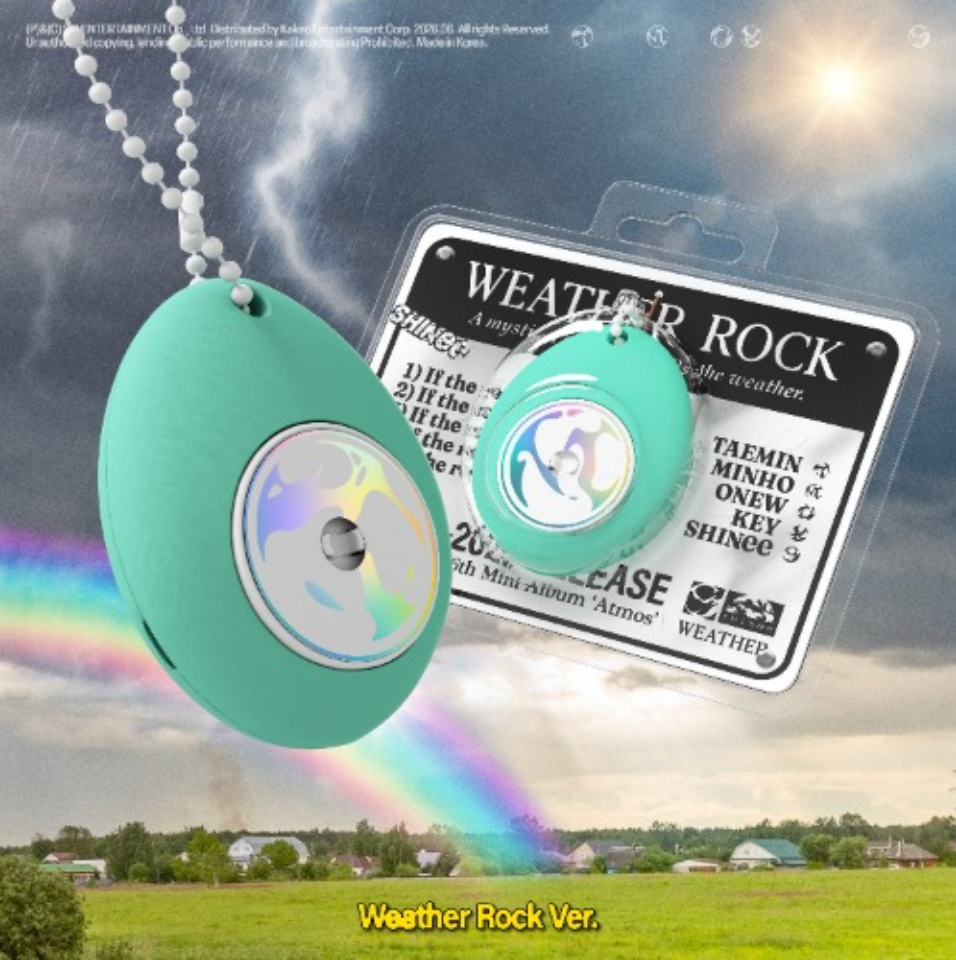 SHINee 6th Mini Album 'Atmos' (Weather Rock Ver.) (Smart Album)