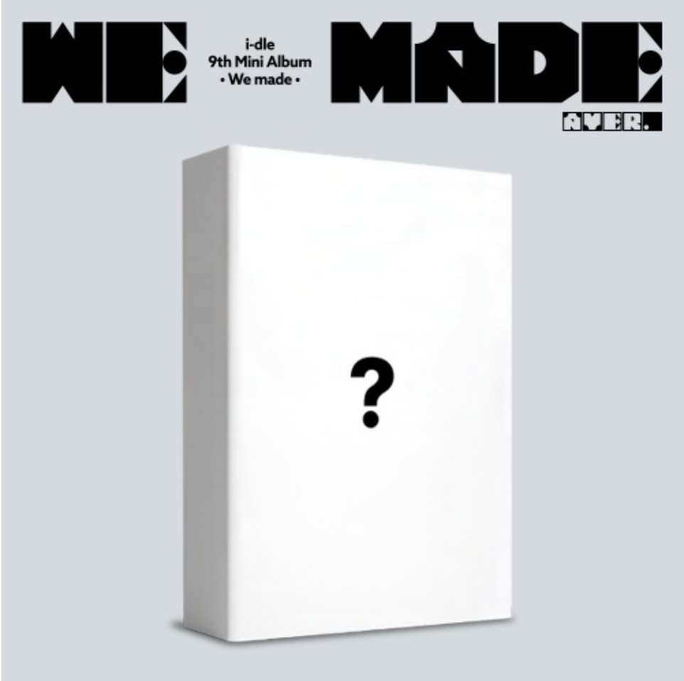 [PREORDER i-dle 9th Mini Album 'We made' (A Ver.)
