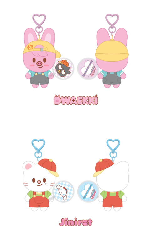[PREORDER] SKZOO X SANRIO CHARACTERS –10CM PLUSH MINI PICKET Ver.