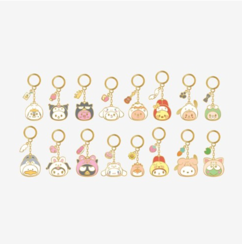 [PREORDER] SKZOO X SANRIO CHARACTERS – METAL KEYRING