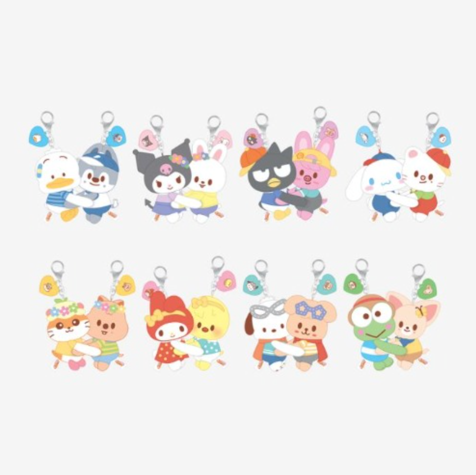 [PREORDER] SKZOO X SANRIO CHARACTERS – HUG PLUSH KEYRING