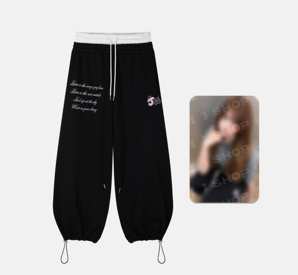 [PREORDER] Artist Label : NMIXX Edition - JIWOO TRAINING PANTS