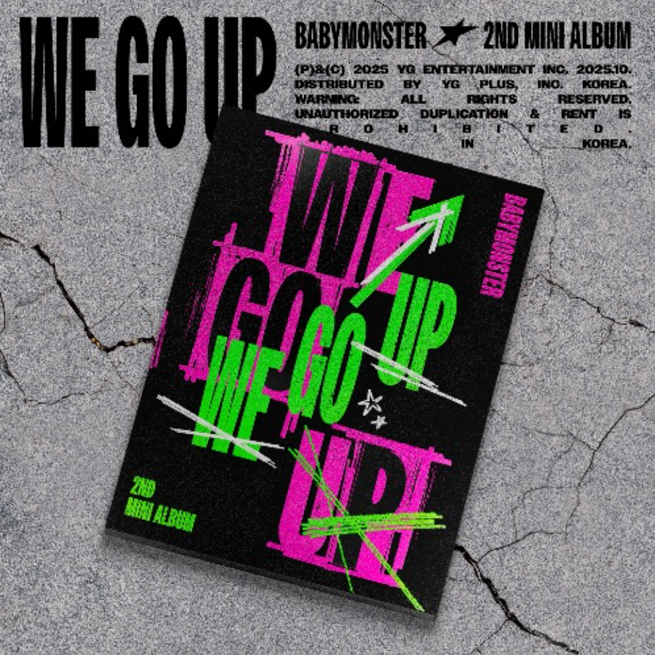 BABYMONSTER 2nd Mini Album 'WE GO UP' (UP Ver.)
