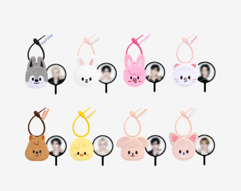[PREORDER] STRAY KIDS 'RUN IT' WORLD TOUR OFFICIAL MD - SKZOO PLUSH MINI PICKET KEYRING