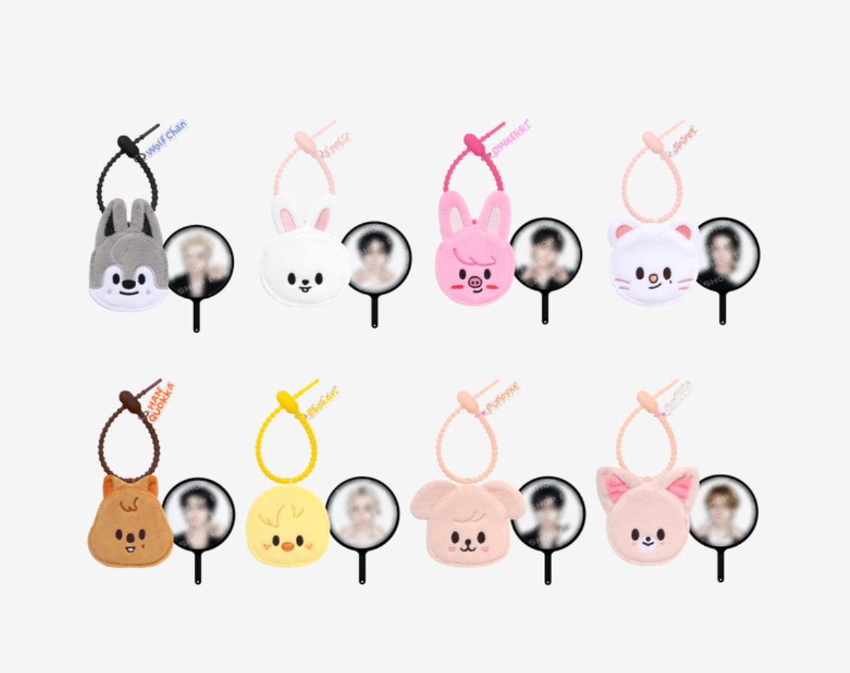 [PREORDER] STRAY KIDS 'RUN IT' WORLD TOUR OFFICIAL MD - SKZOO PLUSH MINI PICKET KEYRING