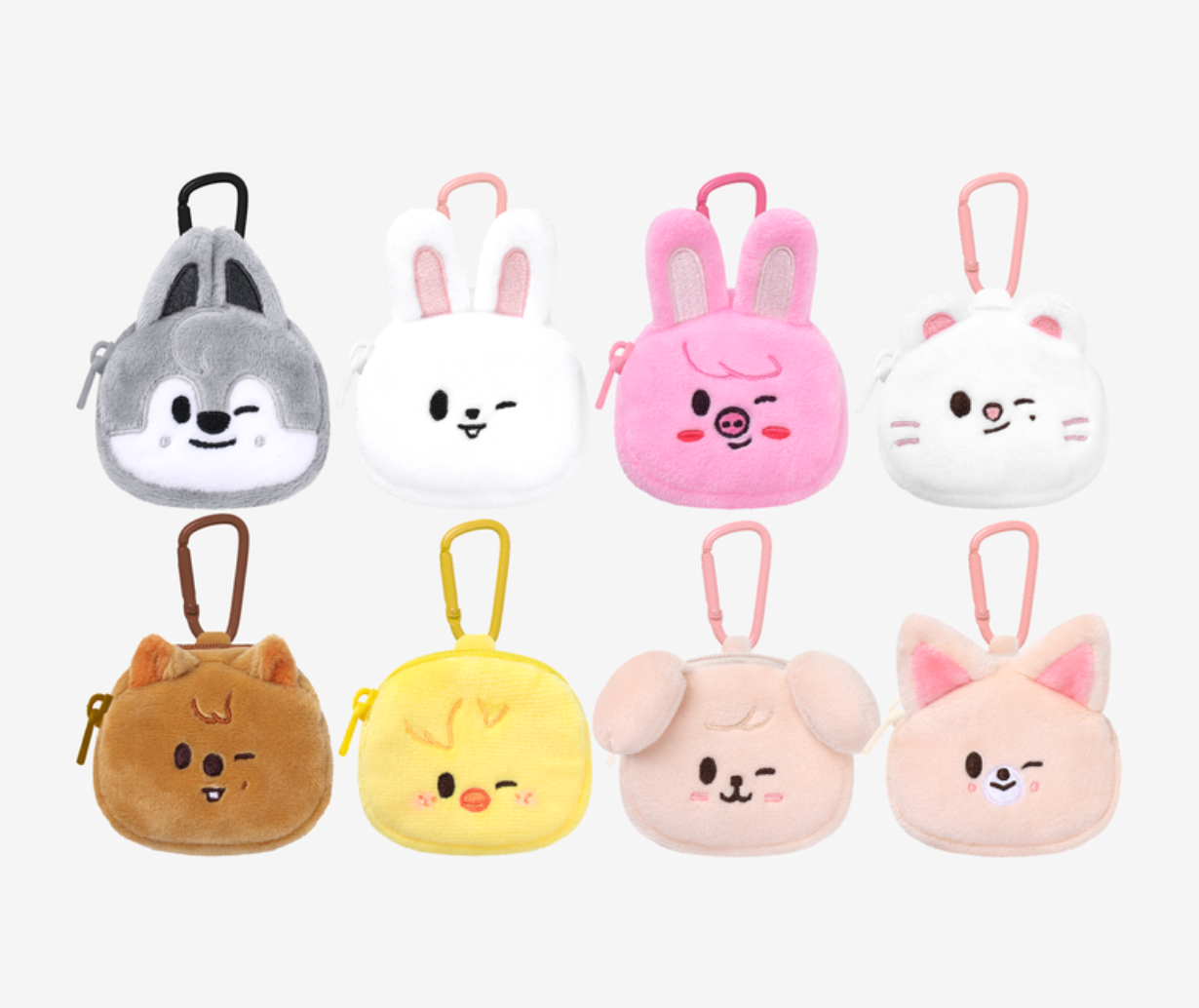 [PREORDER] STRAY KIDS 'RUN IT' WORLD TOUR OFFICIAL MD - SKZOO MINI BACKPACK KEYRING