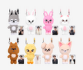 [PREORDER] STRAY KIDS 'RUN IT' WORLD TOUR OFFICIAL MD - SKZOO PLUSH CROSS BAG