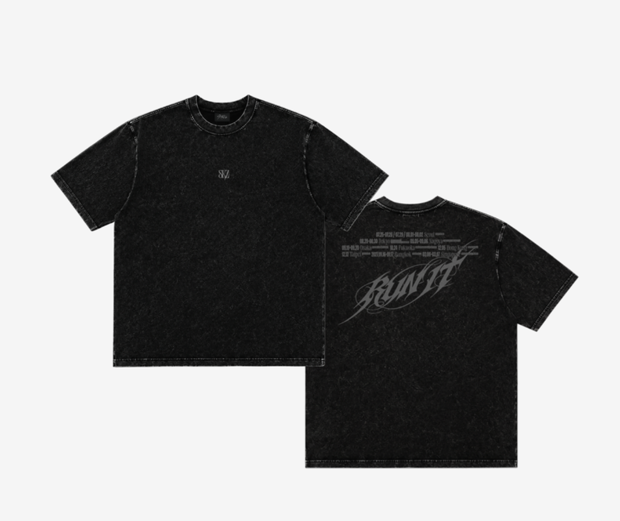 [PREORDER] STRAY KIDS 'RUN IT' WORLD TOUR OFFICIAL MD - T-SHIRT