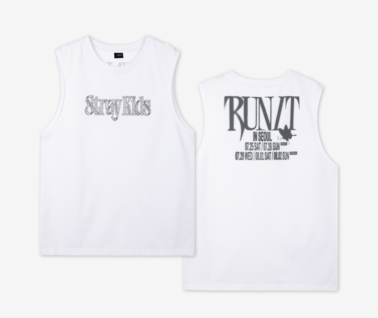 [PREORDER] STRAY KIDS 'RUN IT' WORLD TOUR OFFICIAL MD - SLEEVELESS TOP