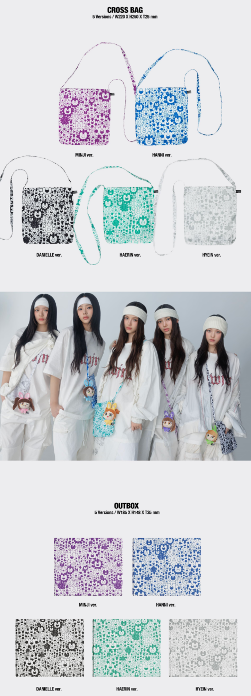 NewJeans 'Supernatural' (NJ X MURAKAMI Cross Bag Ver.)