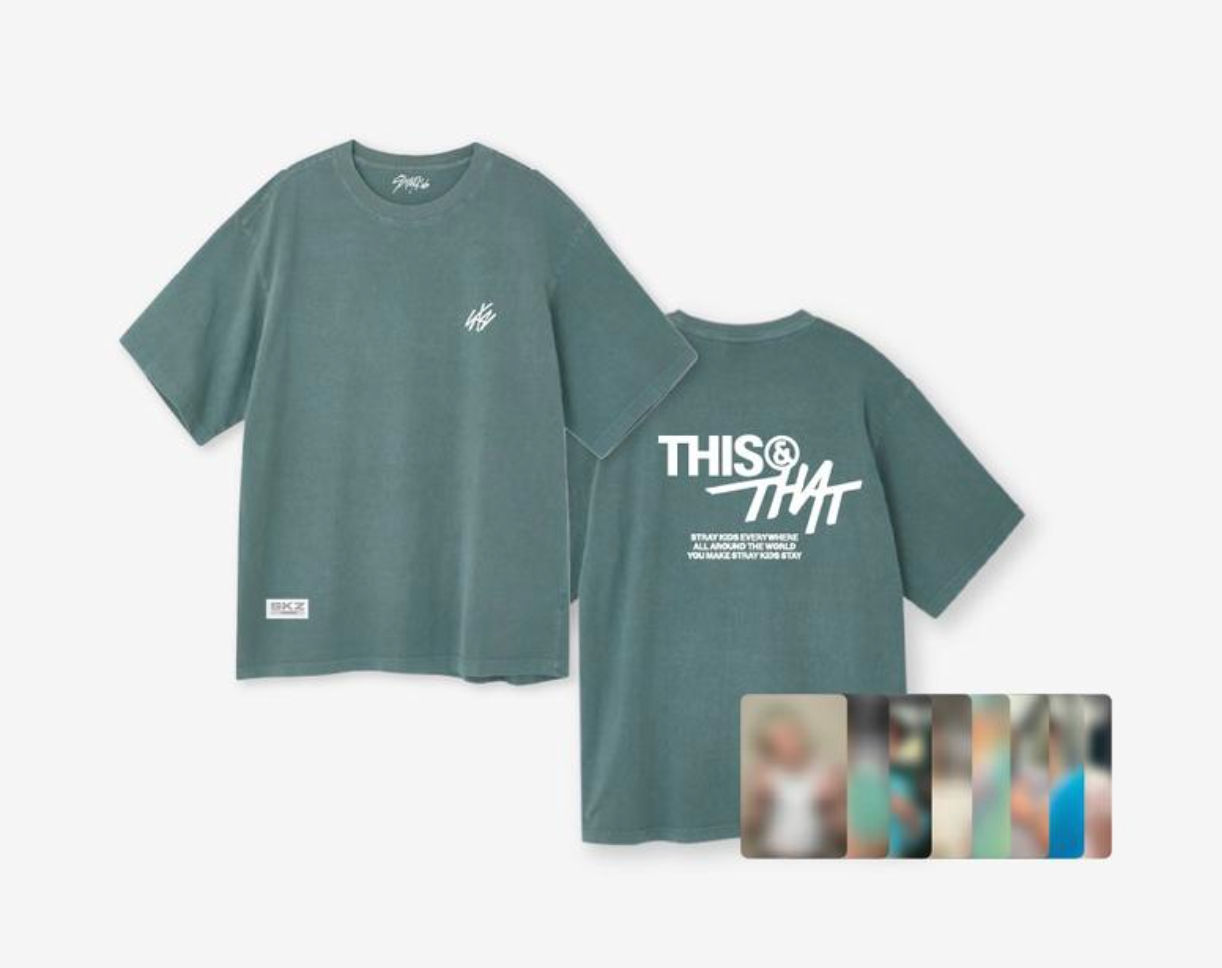 [PREORDER] STRAY KIDS ‘THIS & THAT’ POP-UP STORE OFFICIAL MD – T-SHIRT