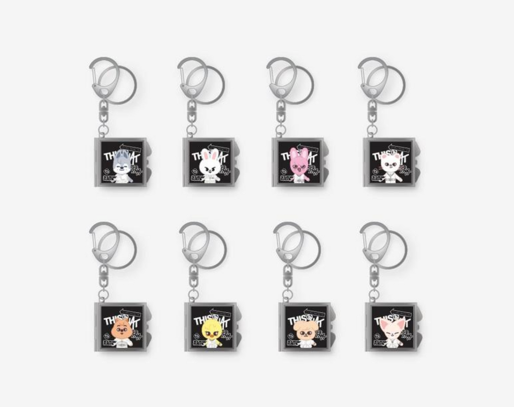 [PREORDER] STRAY KIDS ‘THIS & THAT’ POP-UP STORE OFFICIAL MD – SKZOO MIRROR KEYRING