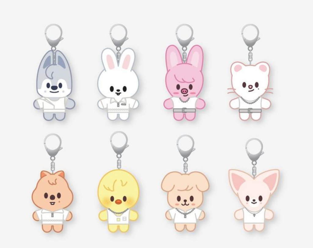 [PREORDER] STRAY KIDS ‘THIS & THAT’ POP-UP STORE OFFICIAL MD – SKZOO COSTUME PLUSH KEYRING