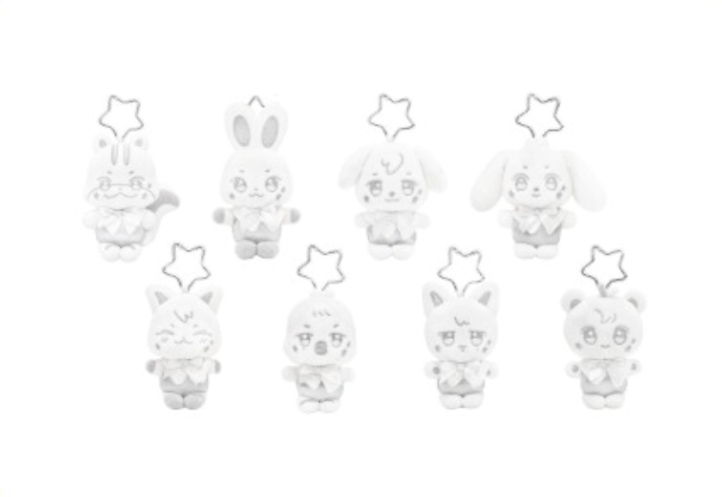 [PREORDER] ATEEZ ‘ANITEEZ IN DEJA VU’ Official MD - SILVER ANITEEZ PLUSH KEYRING