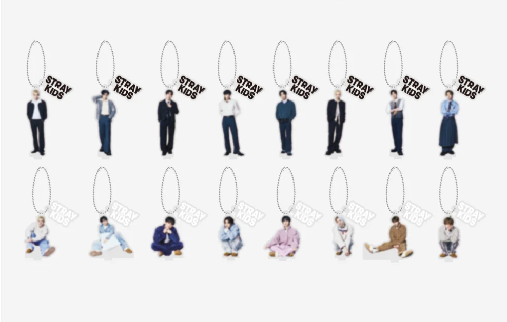 [PREORDER] Stray Kids "RUN IT JAPAN" MD - RANDOM MINI ACRYLIC STAND CHARM