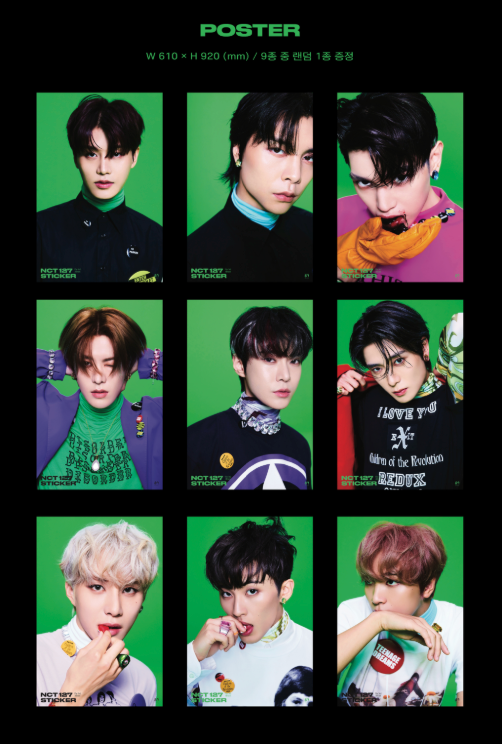 NCT 127 3rd Album 'Sticker' (Jewel Case Ver.)