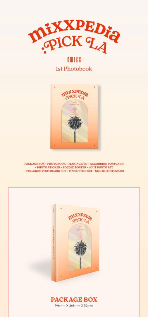 NMIXX 1st PHOTOBOOK 'MIXXPEDIA : PICK LA'