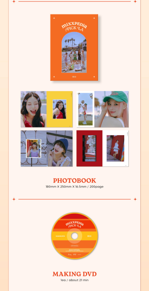 NMIXX 1st PHOTOBOOK 'MIXXPEDIA : PICK LA'