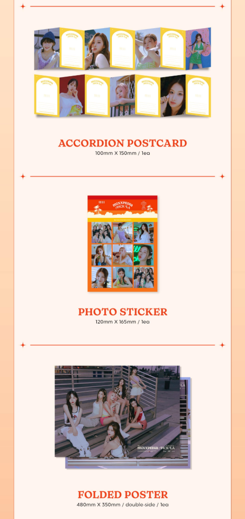 NMIXX 1st PHOTOBOOK 'MIXXPEDIA : PICK LA'