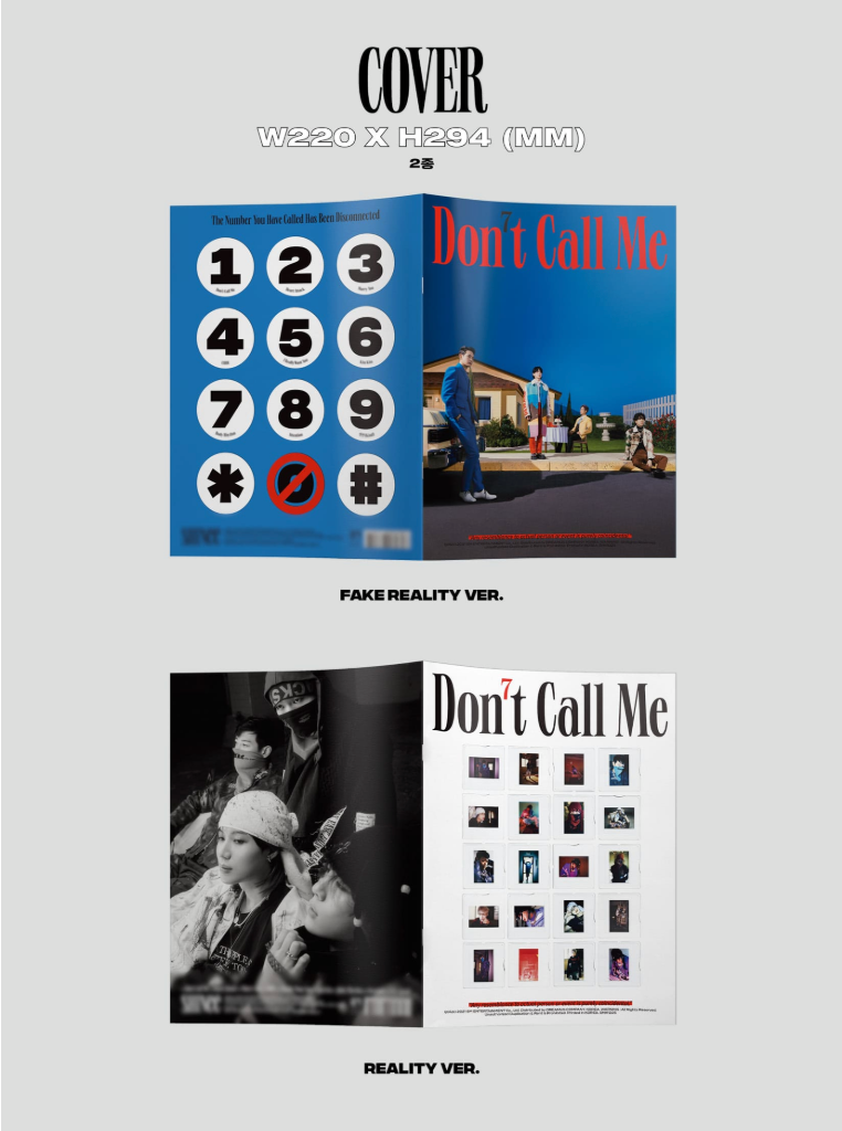 SHINee 7th Album 'Don’t Call Me' (Photo Book Ver.)