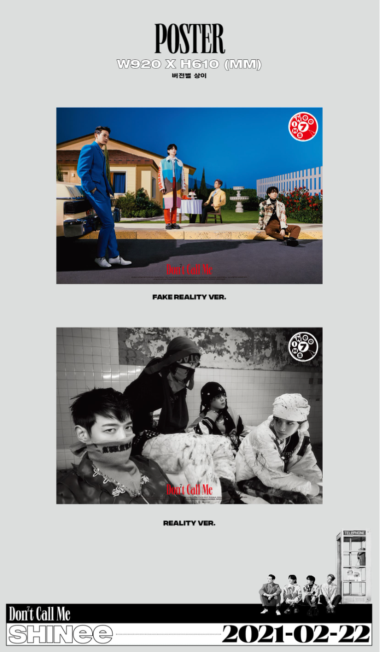 SHINee 7th Album 'Don’t Call Me' (Photo Book Ver.)