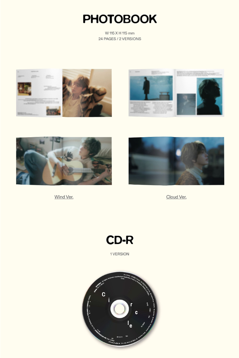 ONEW (SHINee) 1st Album 'Circle' (Digipack Ver.)