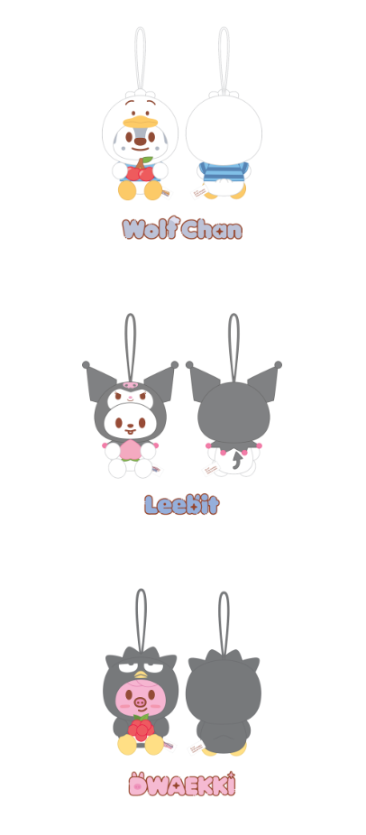 [PREORDER] SKZOO X SANRIO CHARACTERS – SCENT PLUSH