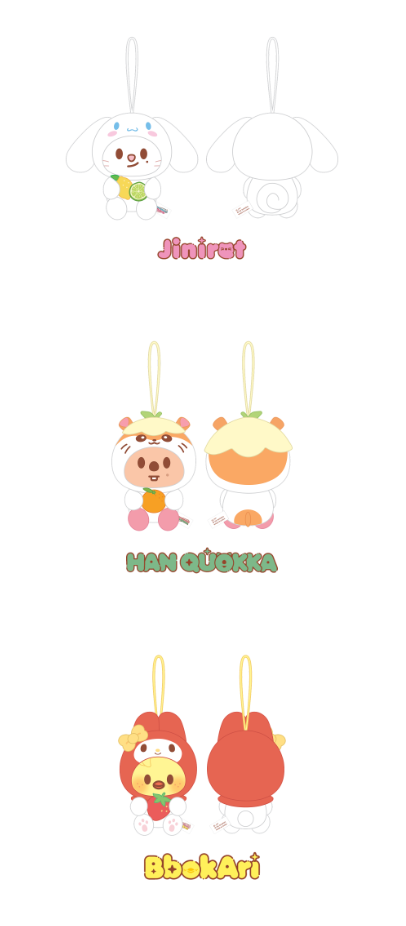 [PREORDER] SKZOO X SANRIO CHARACTERS – SCENT PLUSH