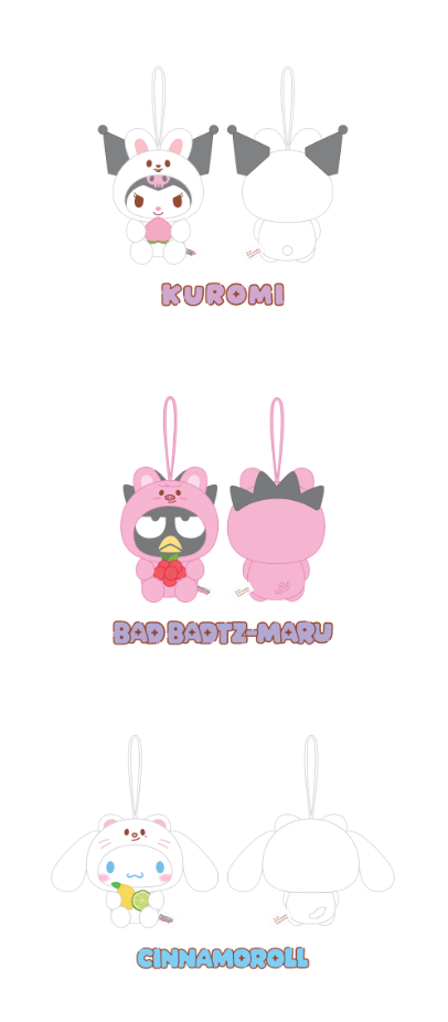 [PREORDER] SKZOO X SANRIO CHARACTERS – SCENT PLUSH