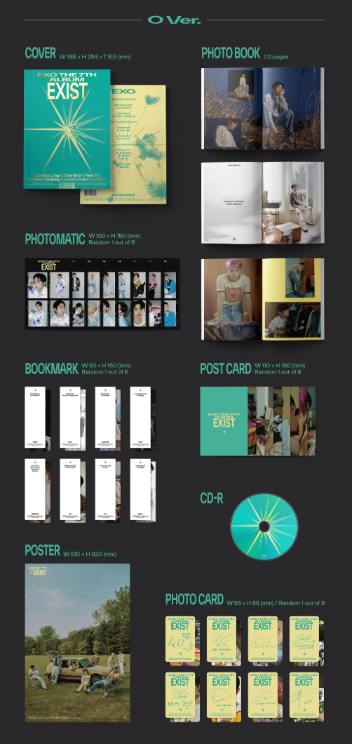 EXO 7th Album 'EXIST' (Photo Book Ver.)
