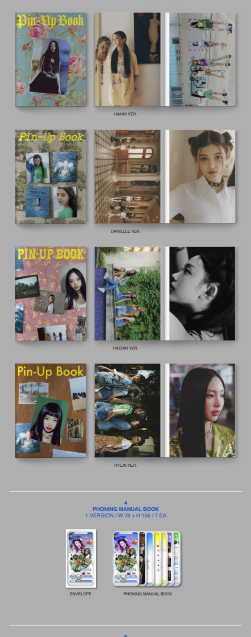 NewJeans 1st Mini Album 'New Jeans' (Bluebook Ver.)