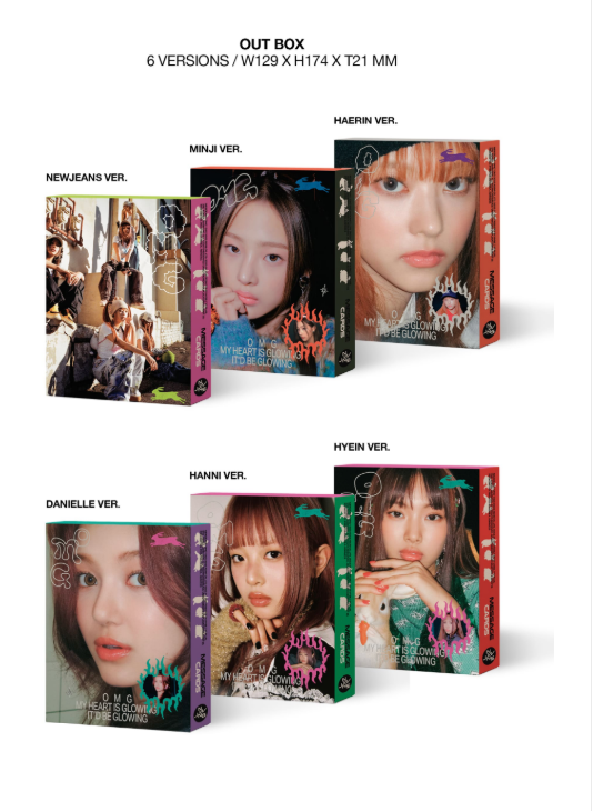 NewJeans - OMG Album (Message Card ver.)