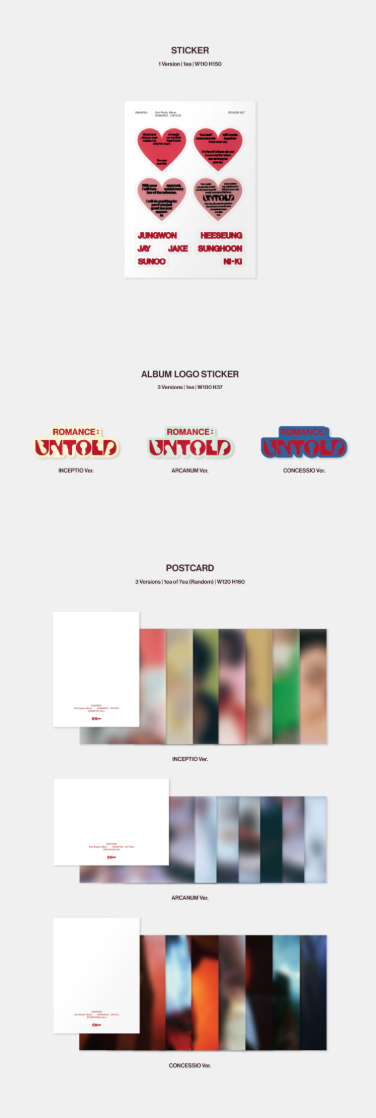 ENHYPEN 2nd Album 'ROMANCE : UNTOLD'