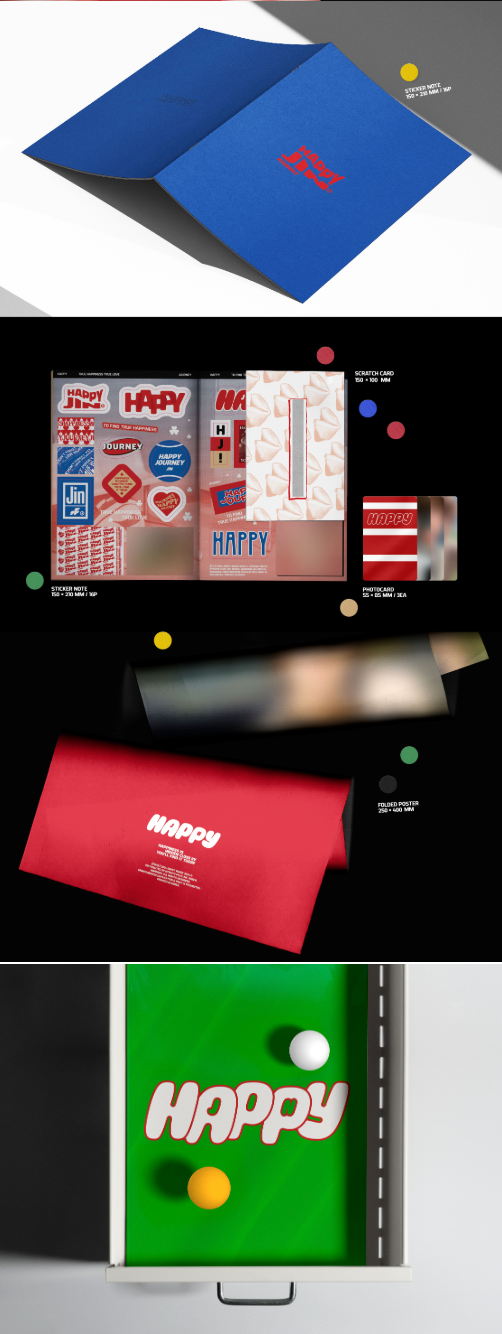 JIN 1st Mini Album 'HAPPY'