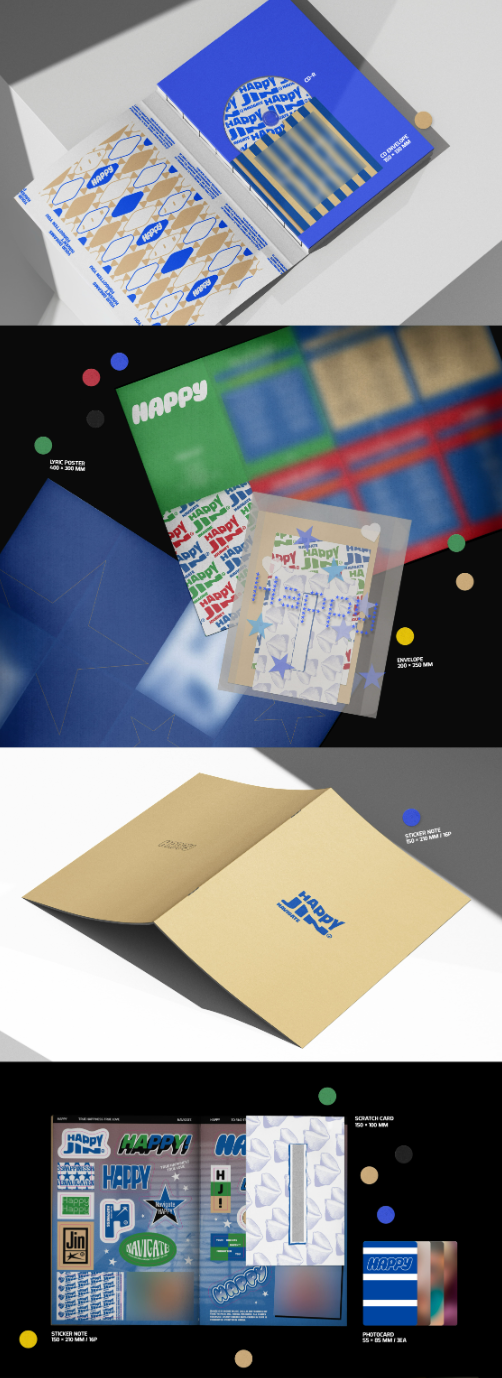 JIN 1st Mini Album 'HAPPY'