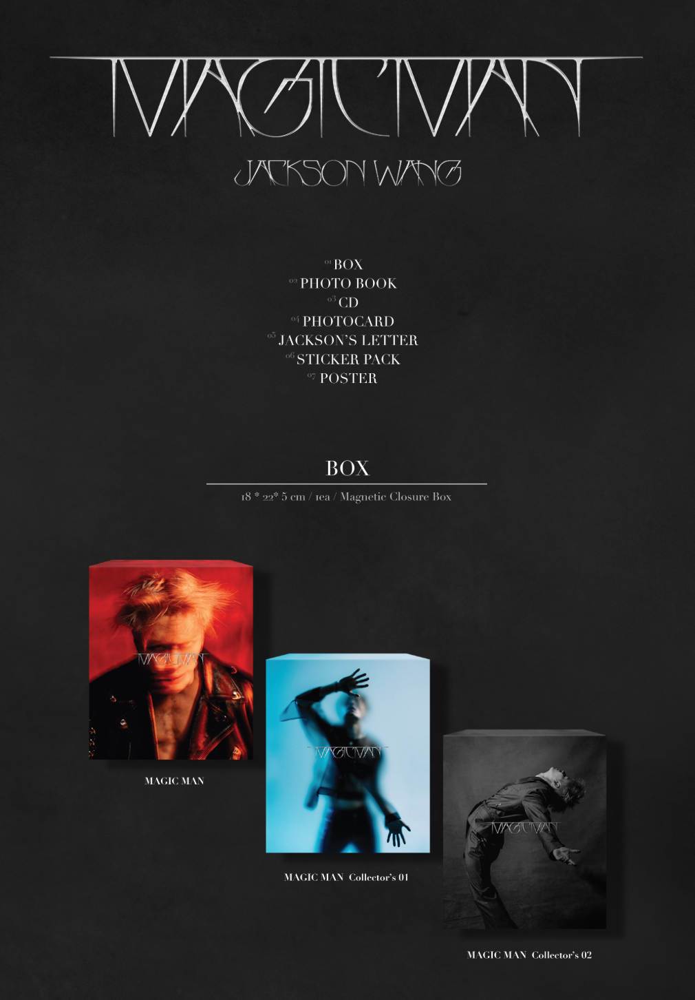 Jackson Wang 2nd Album 'MAGIC MAN'