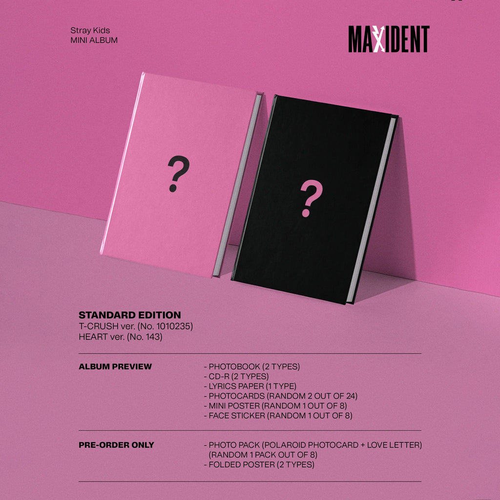 Stray Kids 7th Mini Album 'Maxident' (Standard Edition)